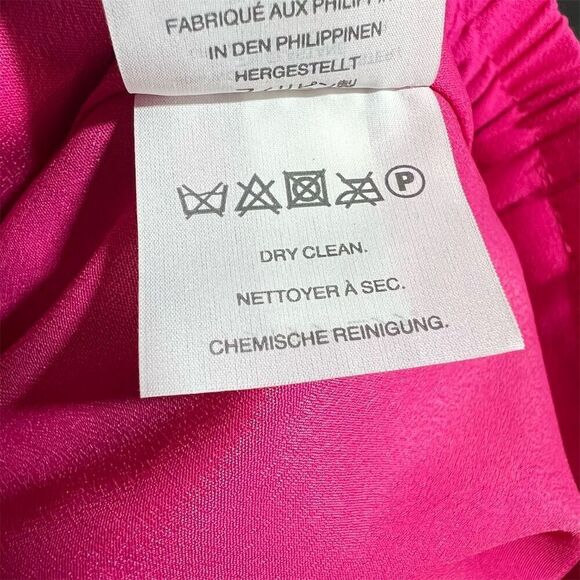 J. Crew Women's Wool Flannel Pink Ruffle Skirt Size 6 Barbiecore - Picture 5 of 5